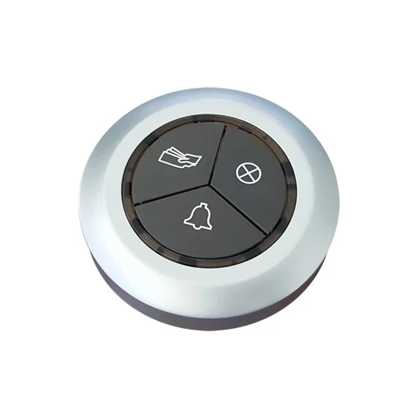 OB3T 3 Tuşlu Kablosuz Garson Çağrı Butonu