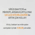 UV Led Taşınabilir UV Temizleyici - Görsel 2