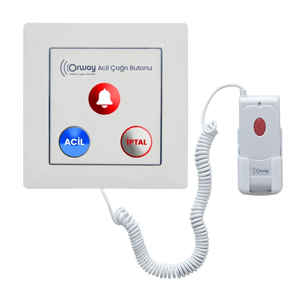 OP3HE Hemşire El Terminalli Kablosuz Çağrı Butonu